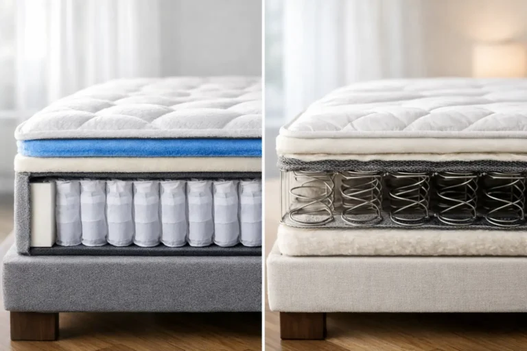 Hybrid Mattress vs Spring Mattress