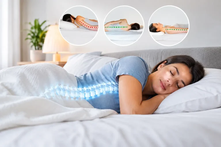 Spinal Alignment Examples for Better Sleep